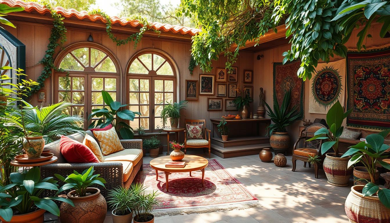 Desain Rumah Bohemian