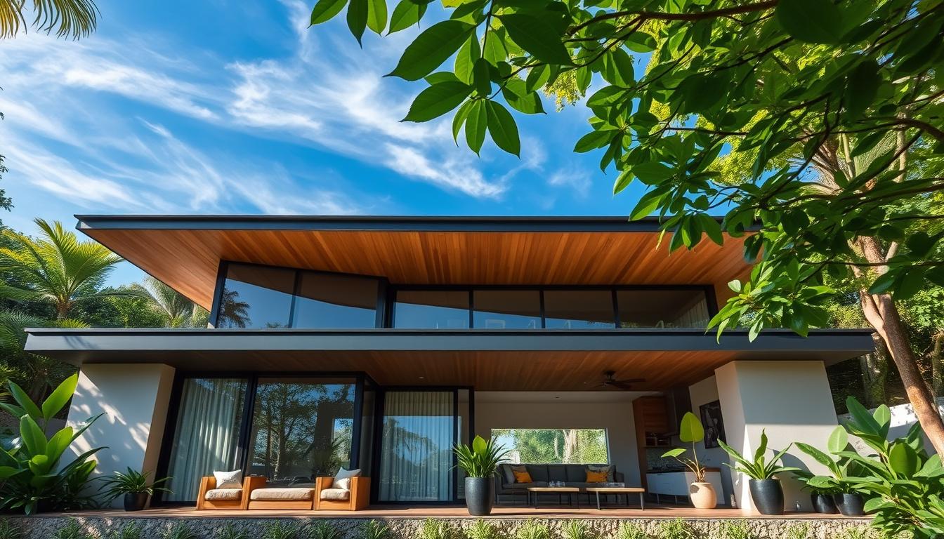 Desain Rumah Modern Tropis