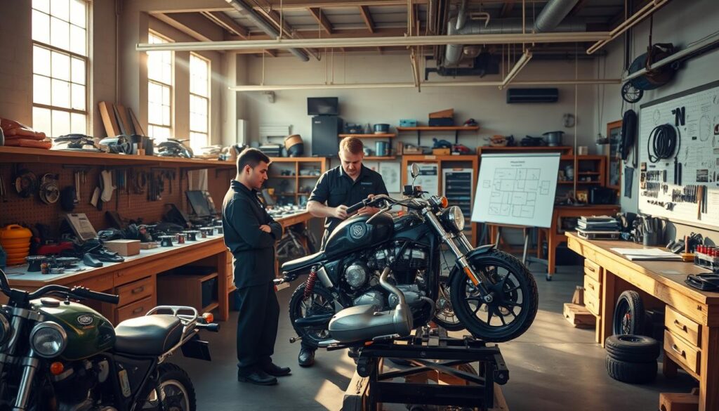 rencana bisnis bengkel motor