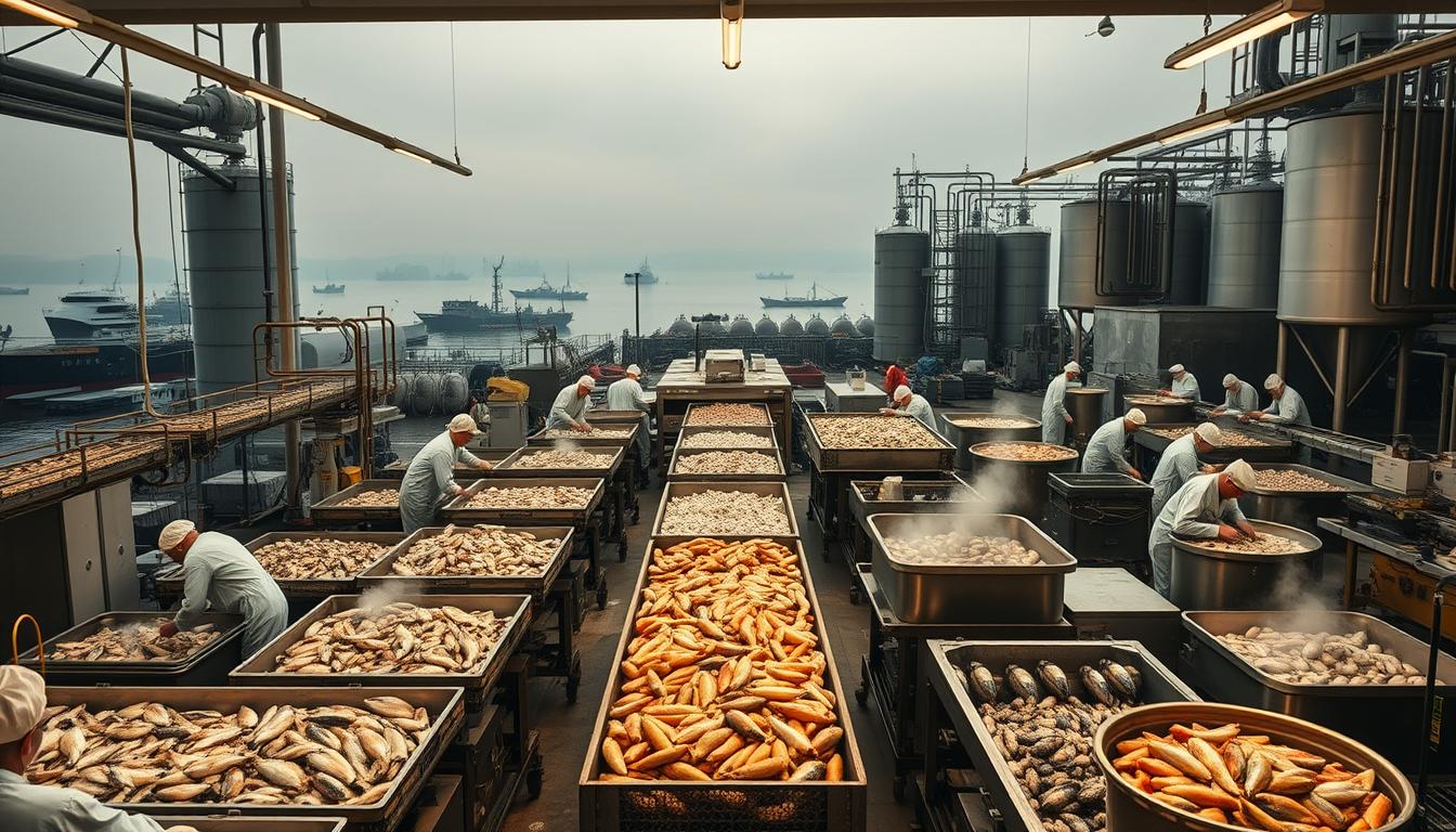 Industri pengolahan seafood