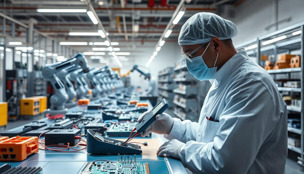 Pengendalian Kualitas di Industri Elektronik